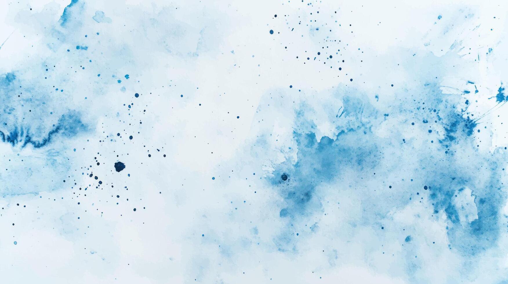 Abstract splattered ink watercolor background. Hand drawn texture. Brush stroked painting pastel color watercolour vector
