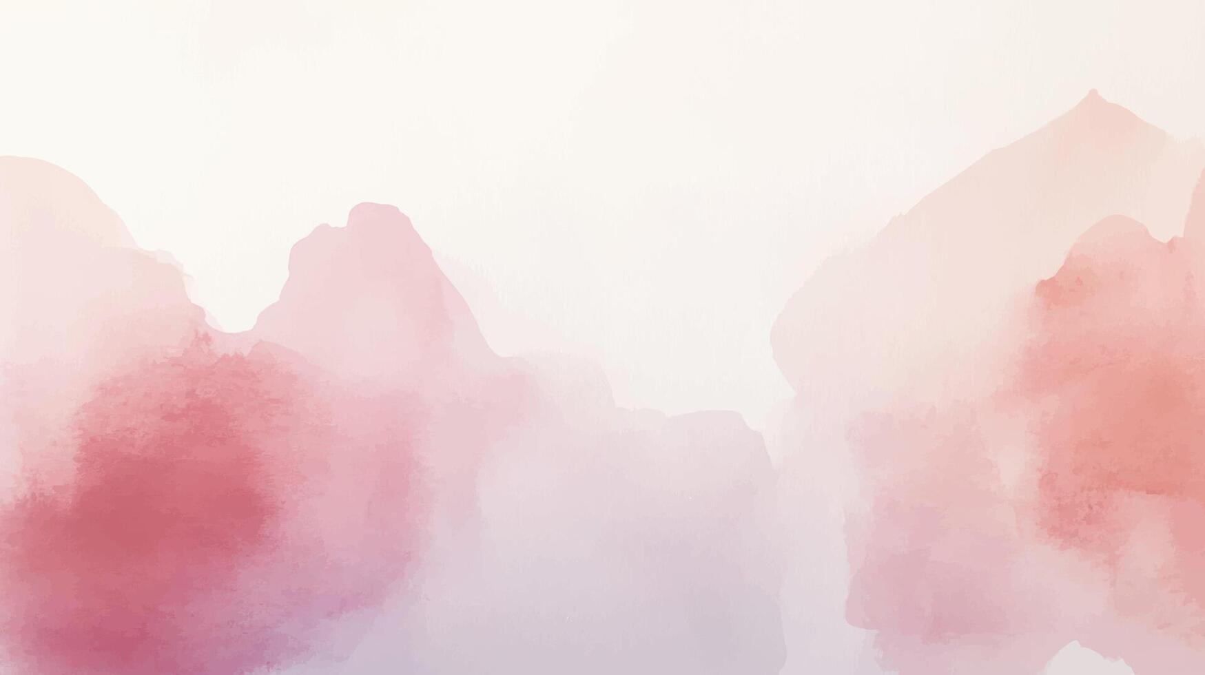 Abstract watercolor textured pink background. Hand drawn texture. Brush stroked painting pastel color. Aesthetic watercolor vector