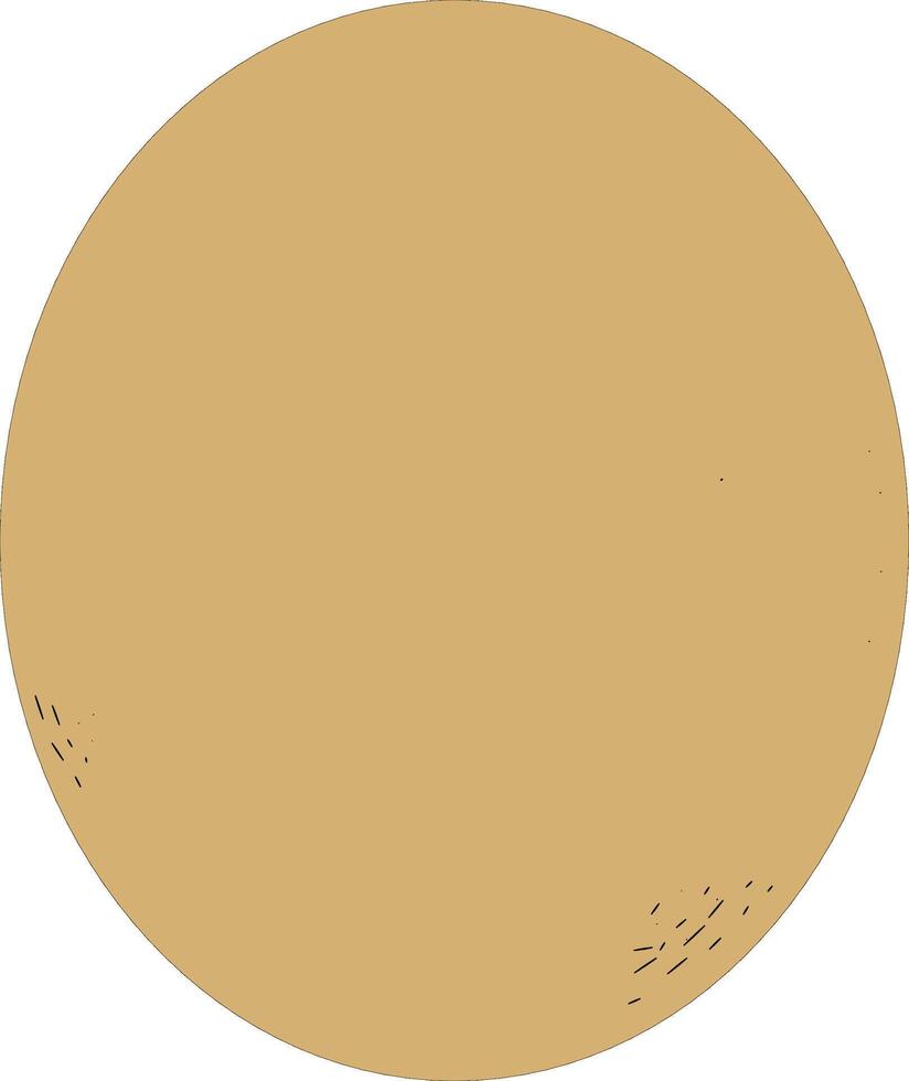one brown egg vector