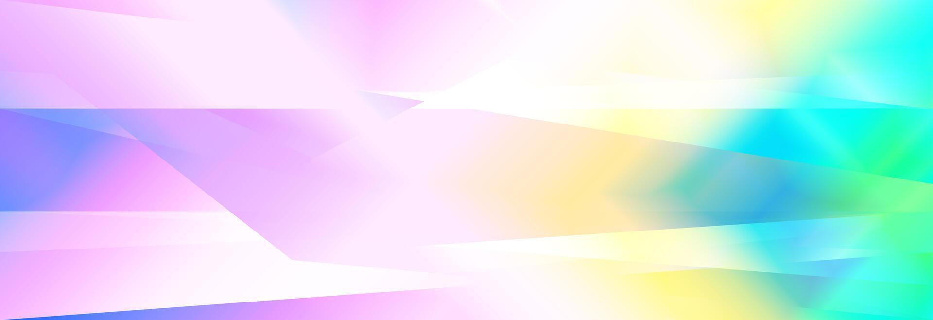 Modern holographic abstract vector