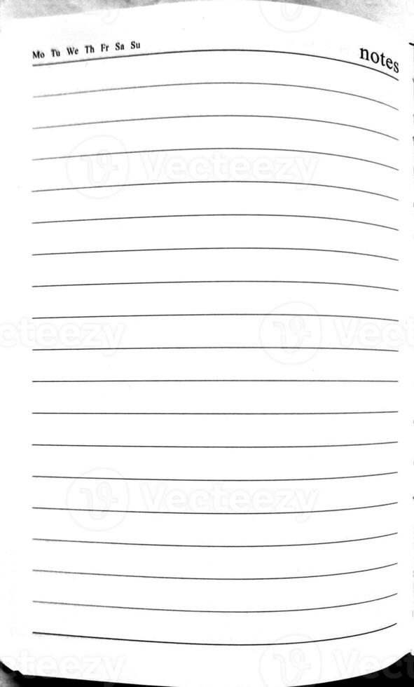 texture and background of blank striped paper sheets photo