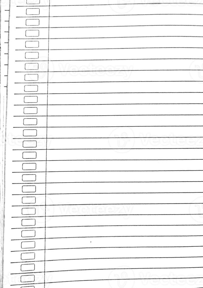 texture and background of blank striped paper sheets photo