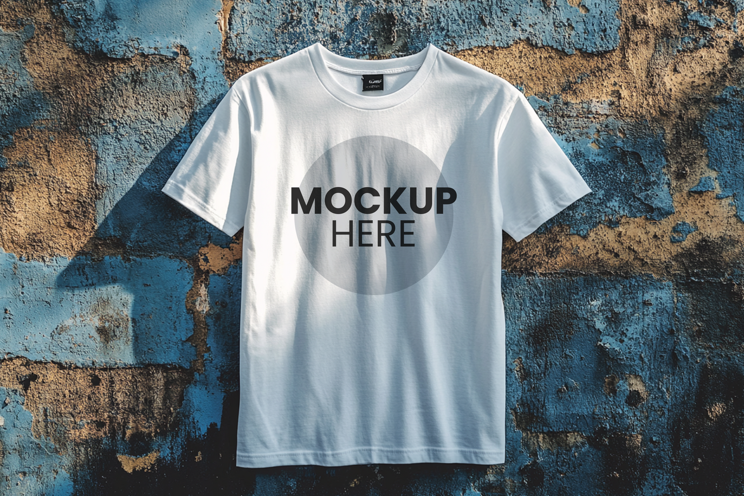 Free Customizable White T-shirt Design Mockup Download psd