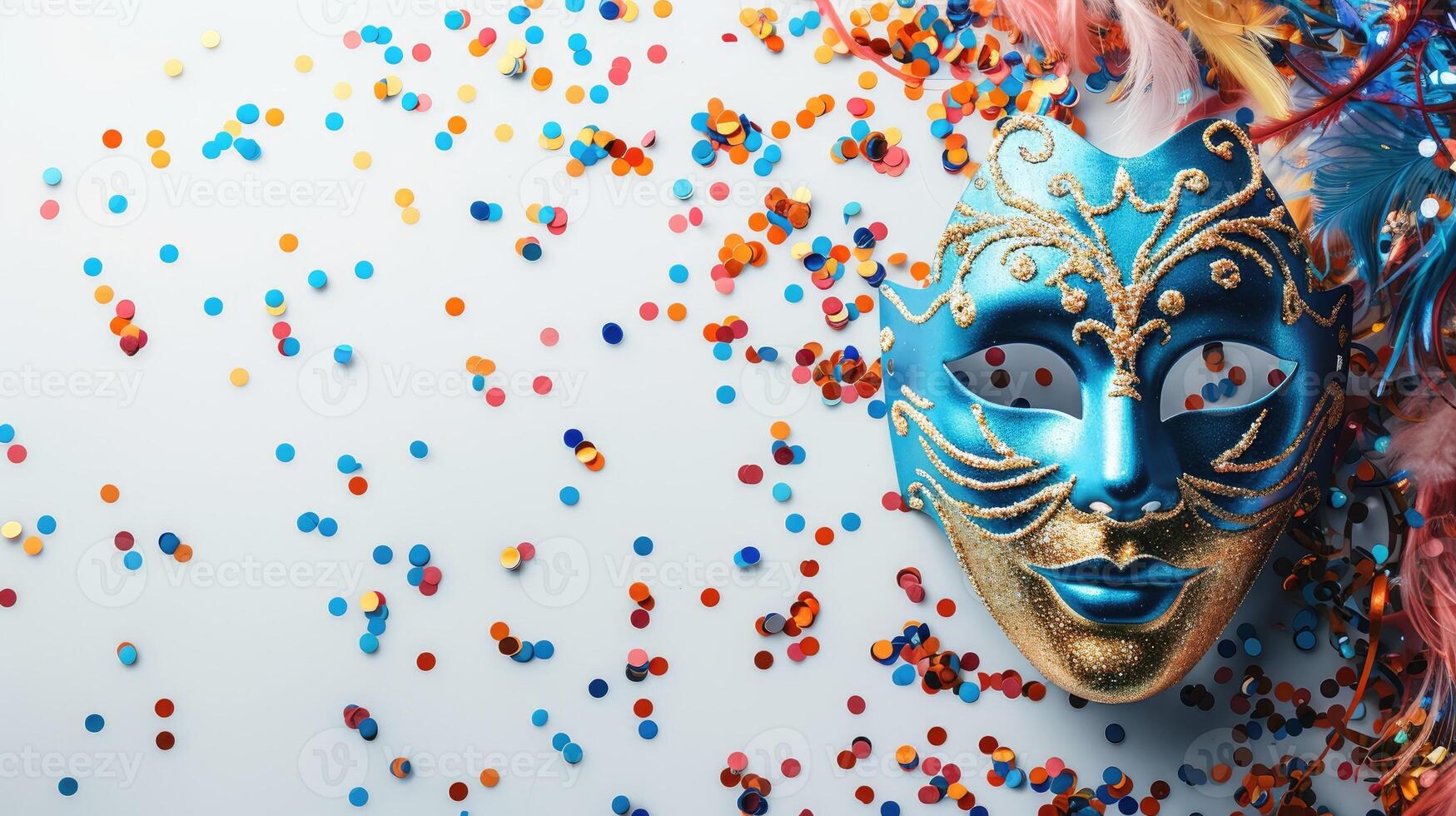 Brazil luxury carnival masks photo