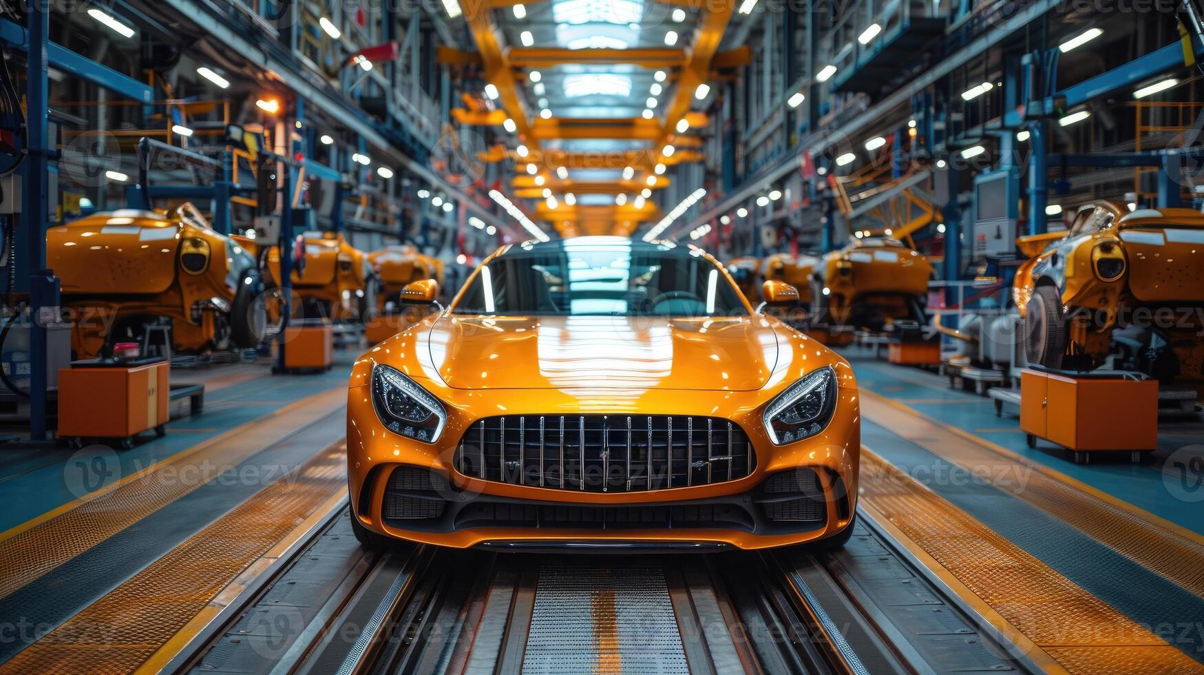 Car company and factory photo