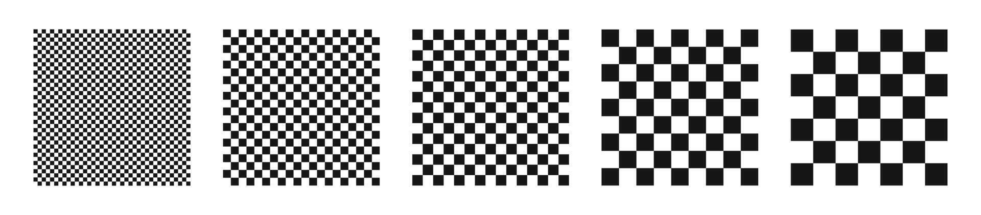 Checkered pattern icon. Grid design symbol vector