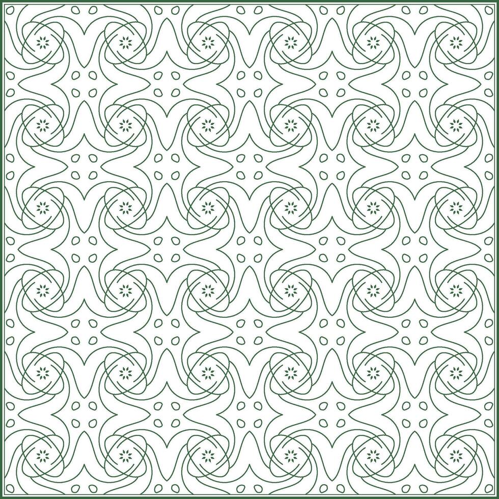 unique waving green lines pattern for creative background vector