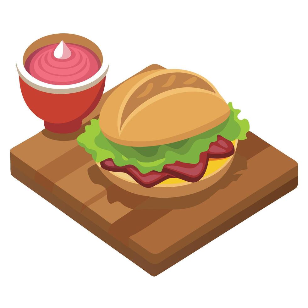 A mouthwatering close-up of a mini quesadilla slider. brimming with succulent steak. melted cheese. vector