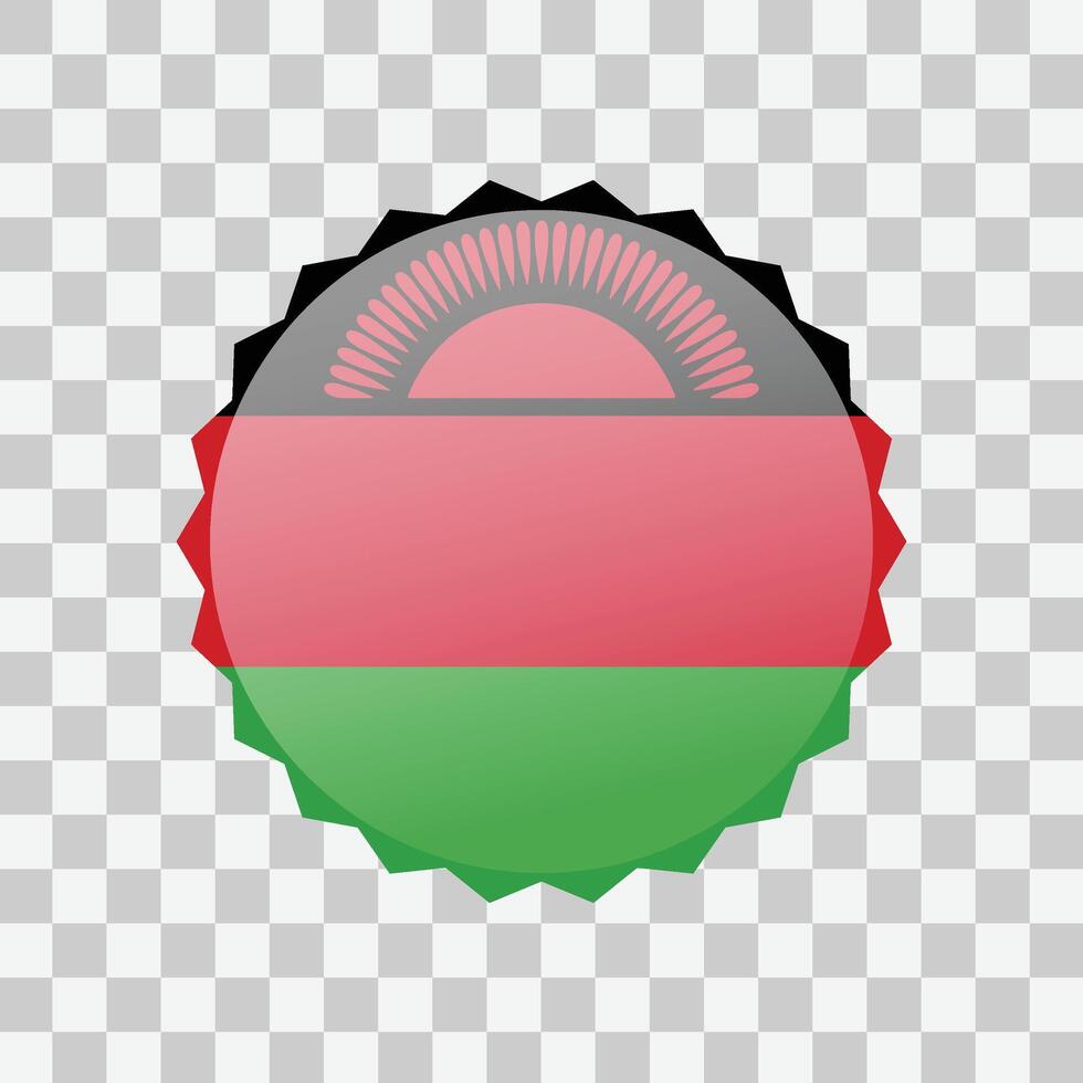 Flag of Malawi. icons vector