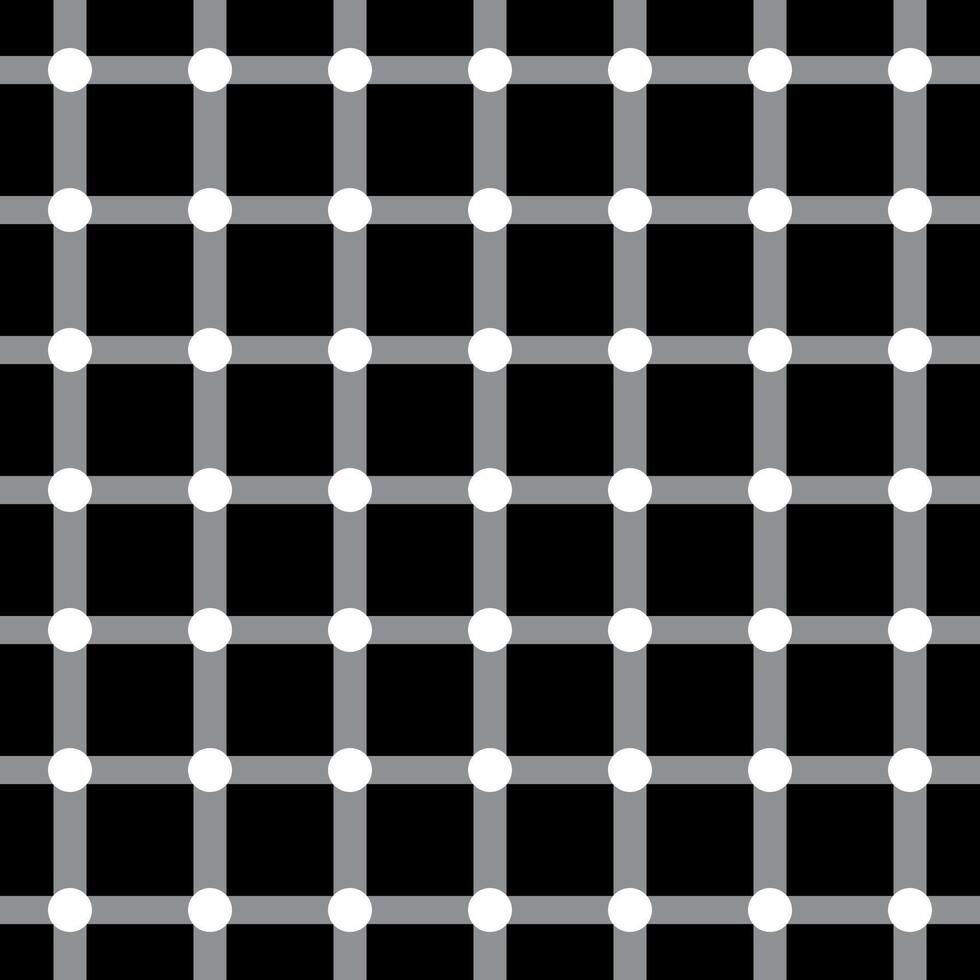Grid Optical Illusion Pattern vector