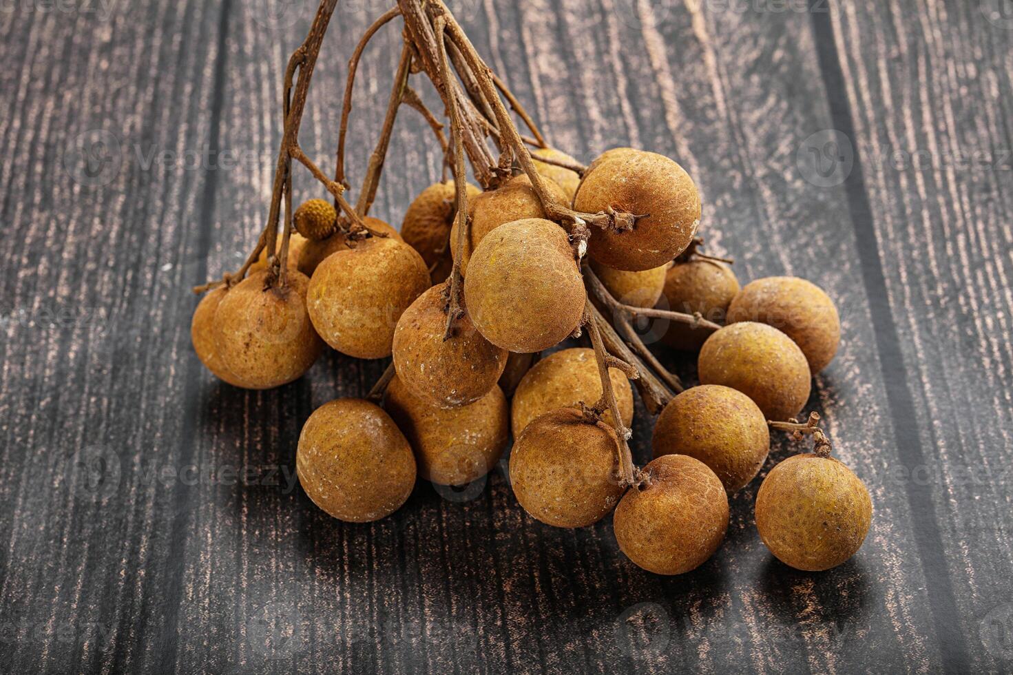 Ripe sweet tropical Longan fruit photo