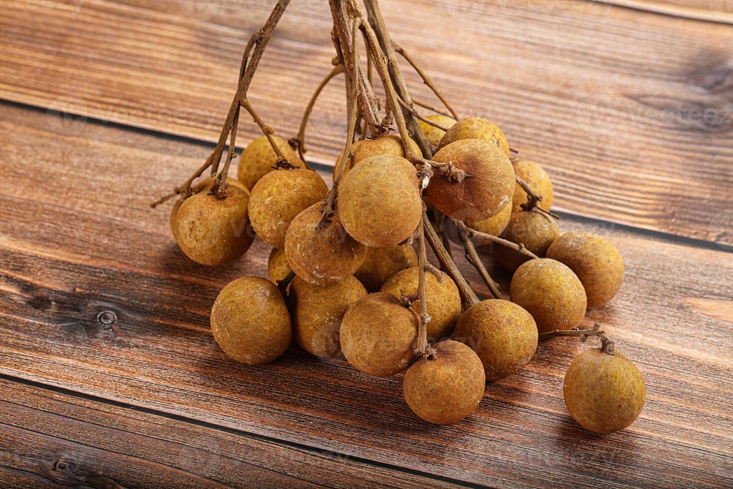 Ripe sweet tropical Longan fruit photo