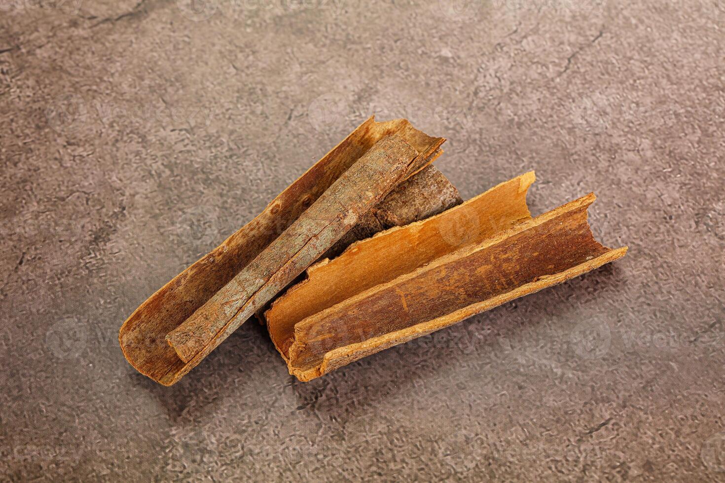 Natural wild organic cinnamon aroma photo