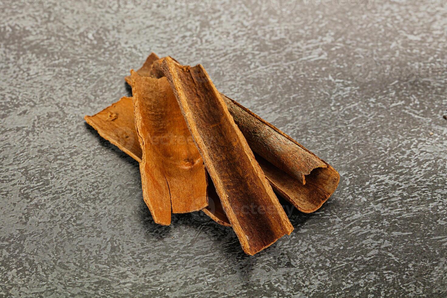 Natural wild organic cinnamon aroma photo