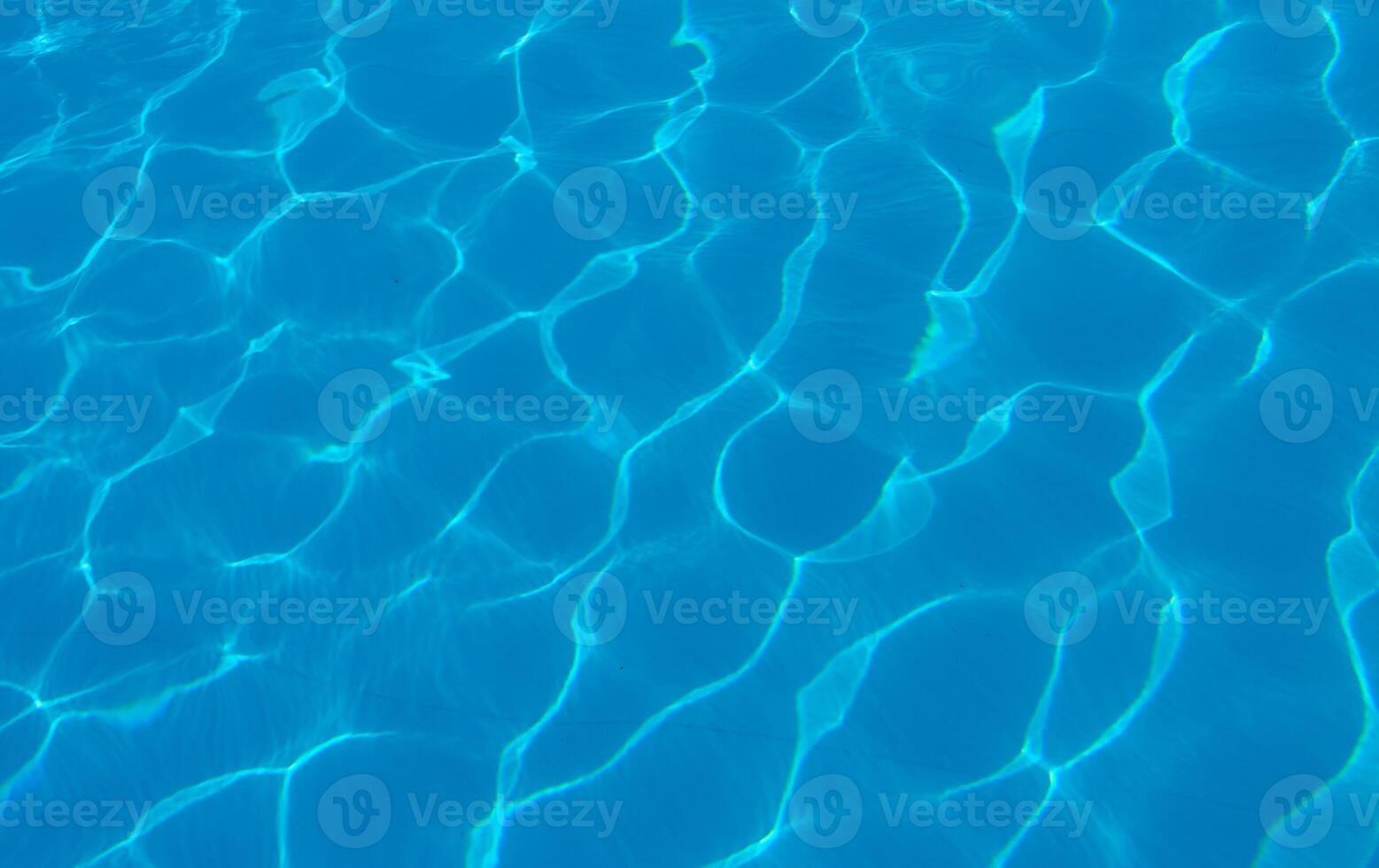 The reflection of the suns rays in the water in the pool with sea water, The glare of the sun, Egypt photo