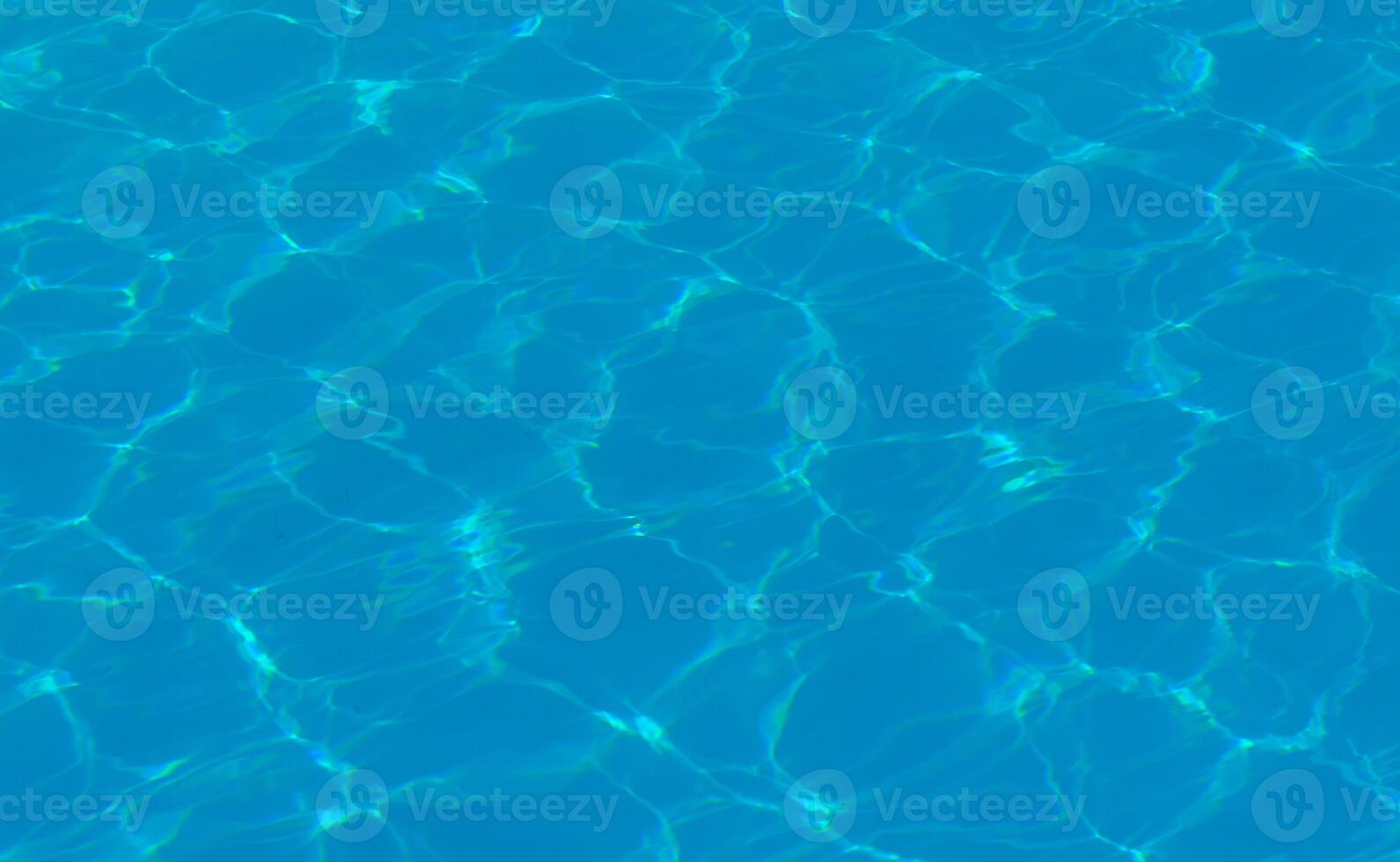 The reflection of the suns rays in the water in the pool with sea water, The glare of the sun, Egypt photo