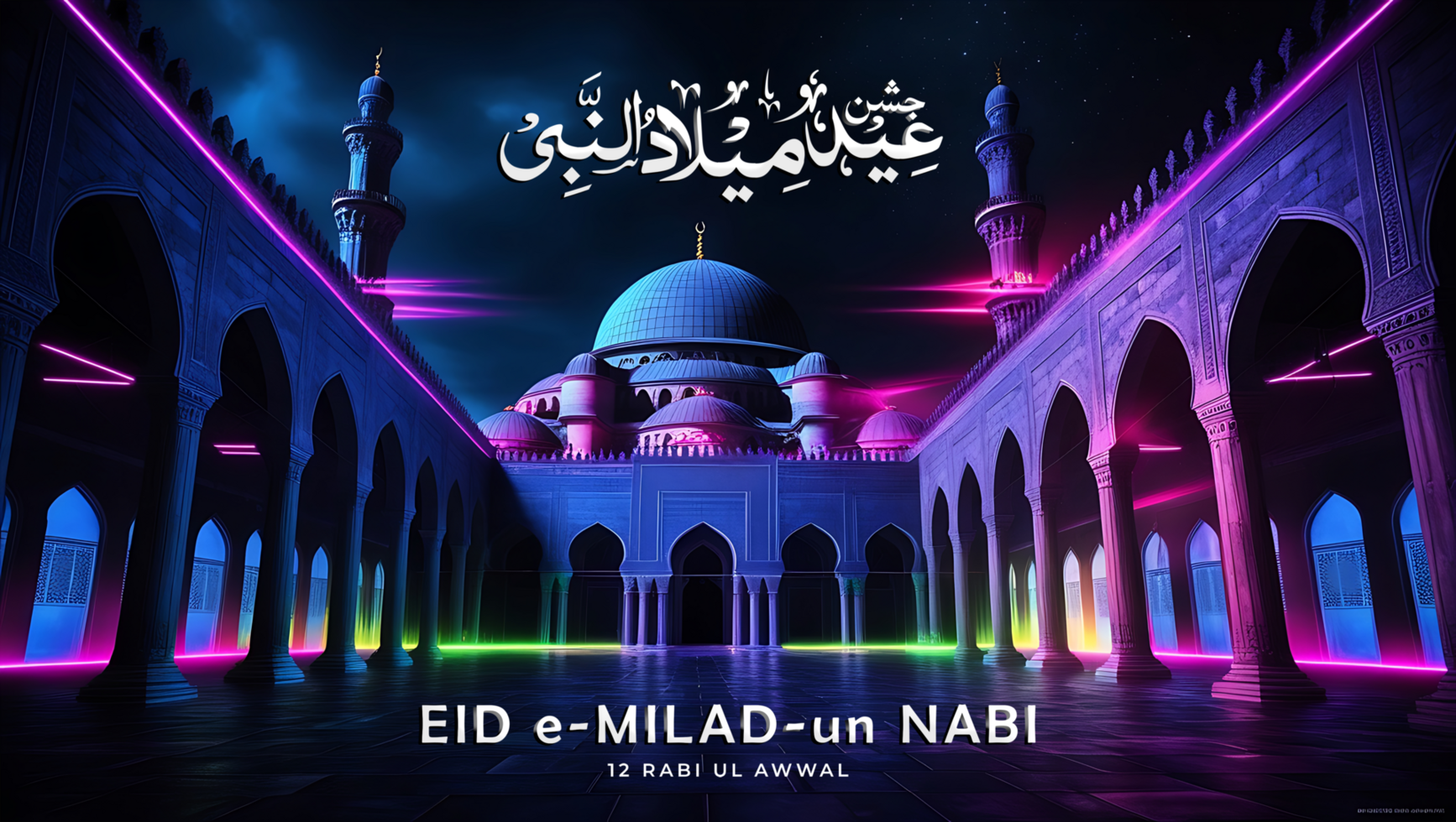 Celebrate the Eid e Milad un Nabi Post or banner with Love and Devotion 12 Rabi al awwal psd