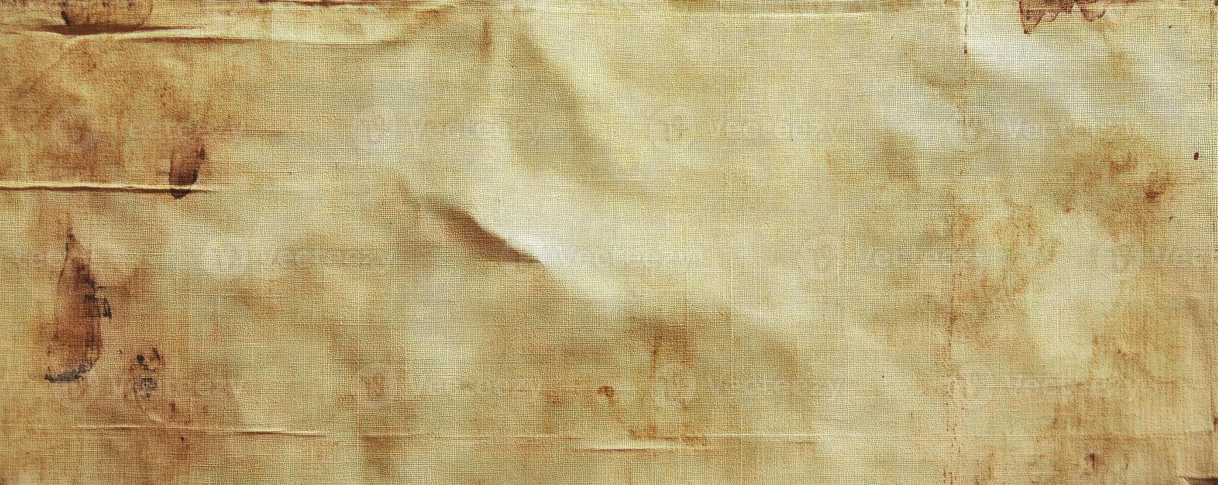 Ancient, vintage paper canvas texture background photo