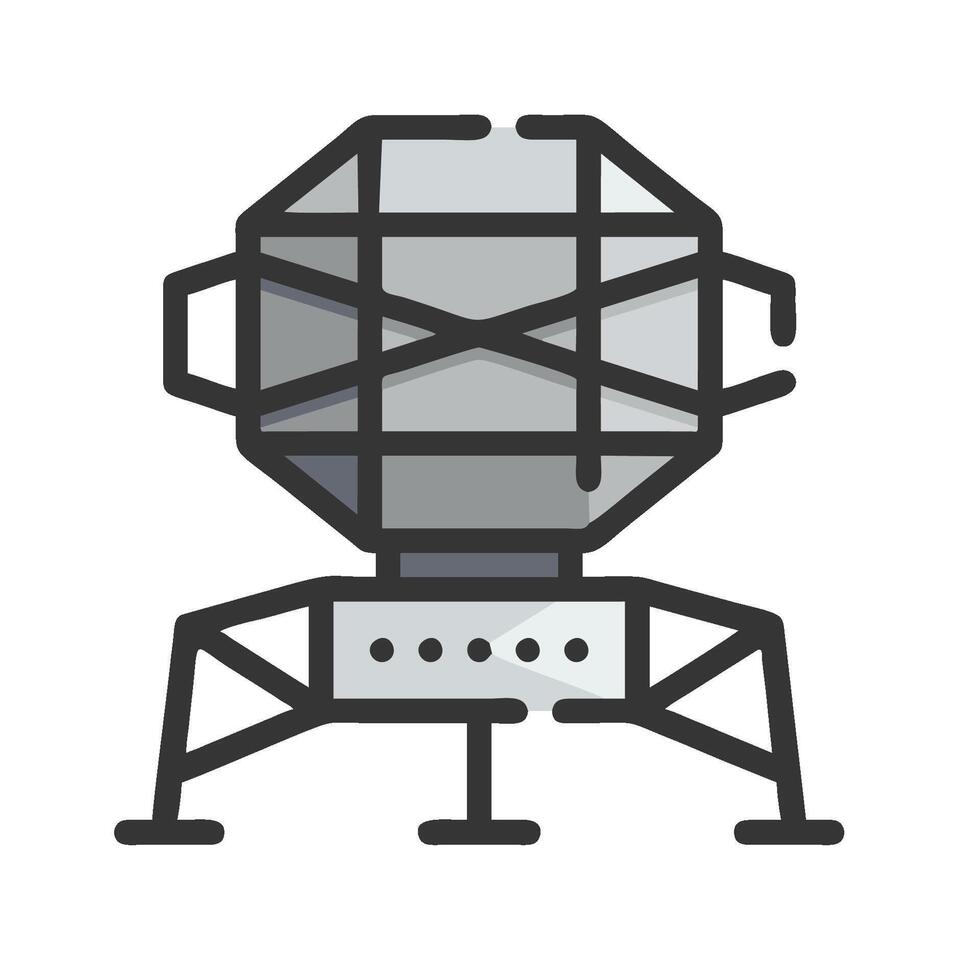 space shuttle icon illustration vector