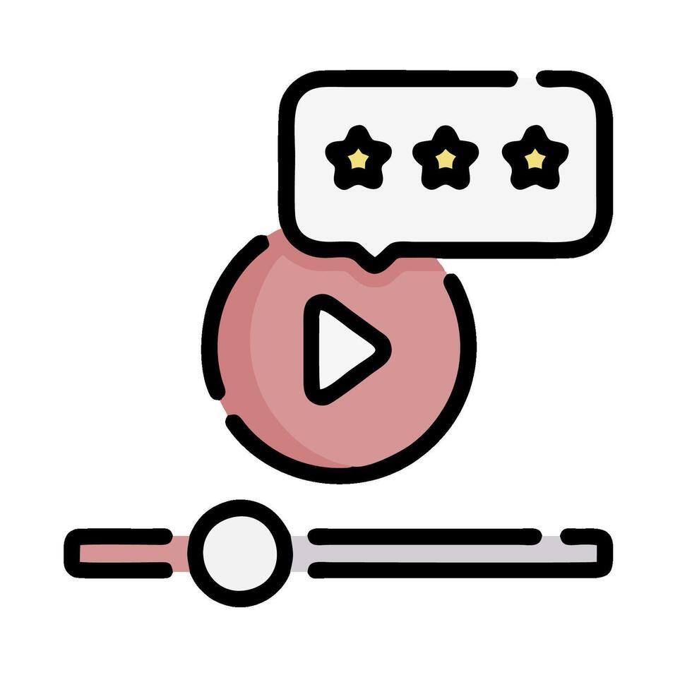 a player with a star and a speech bubble vector