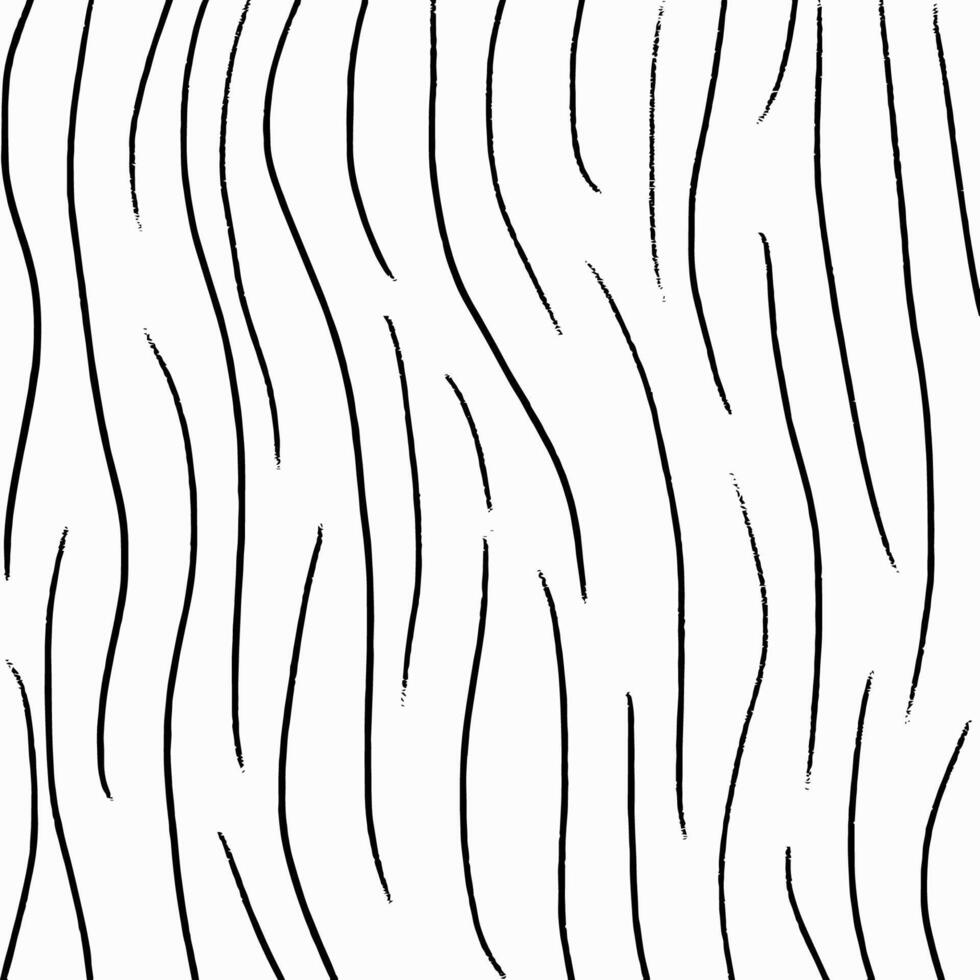 Square hand drawn pattern, pencil black vertical curve hatching on white background. Textured crosshatch, scribbles, strokes and lines, sketch. vector