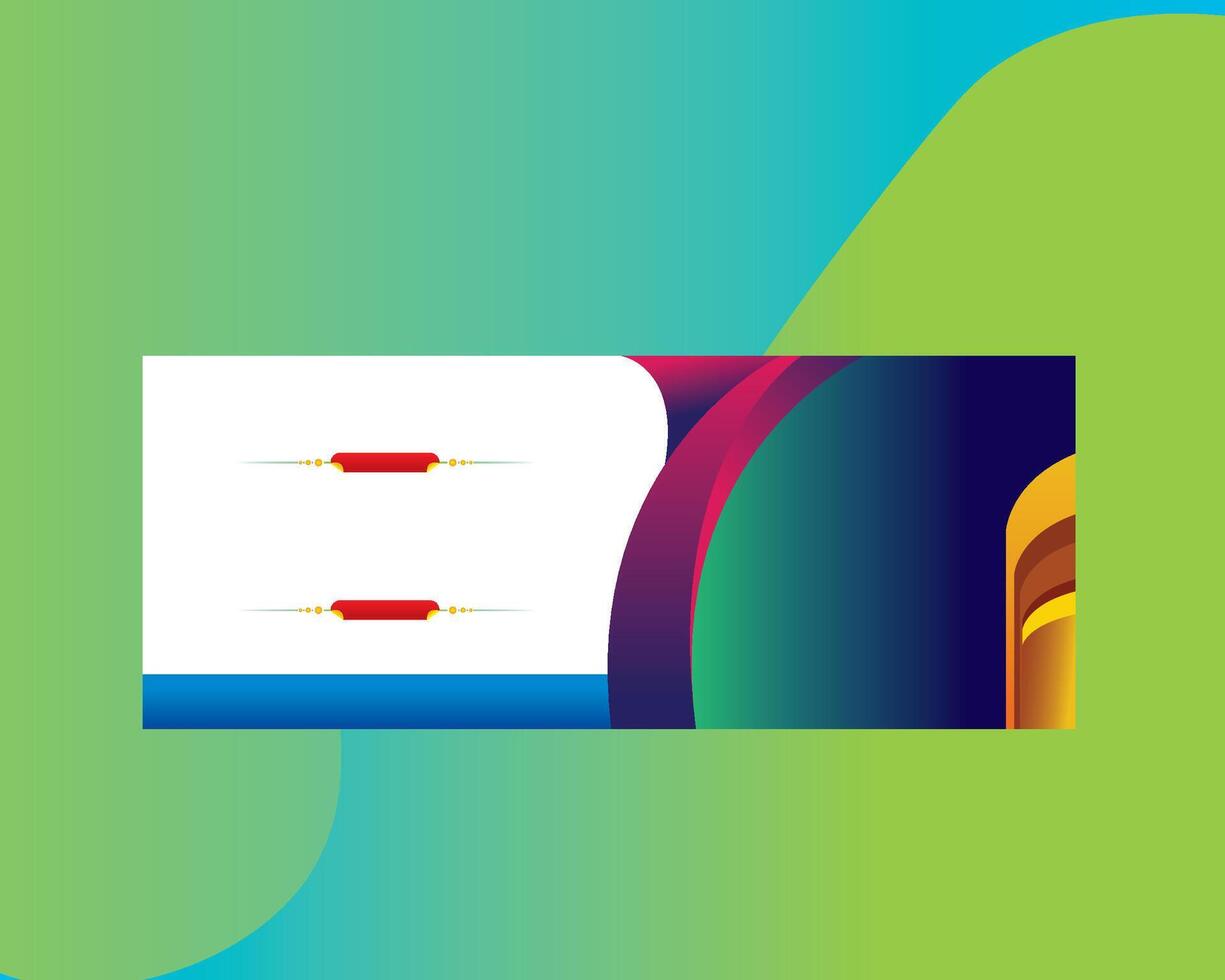Free Resources for Islamic Banner Design vector