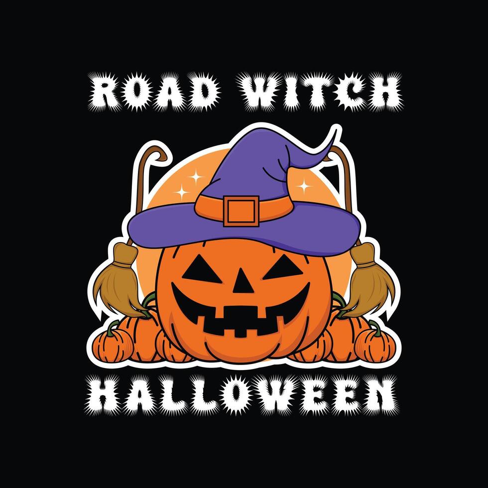 halloween pumpkin design concept idea vector