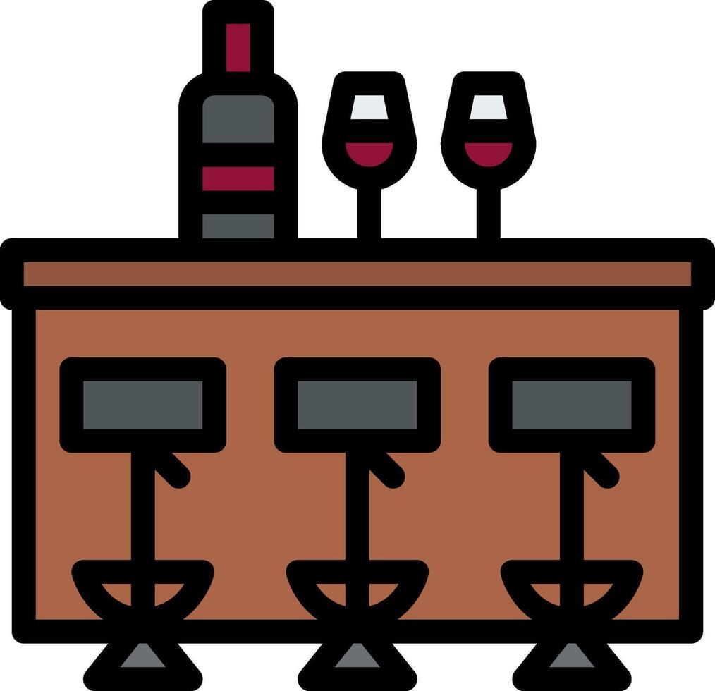bar illustration design vector
