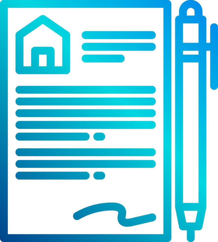 contract illustration design vector