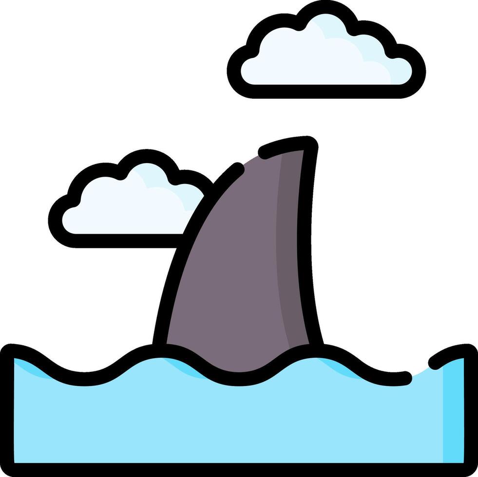 shark illustration design vector