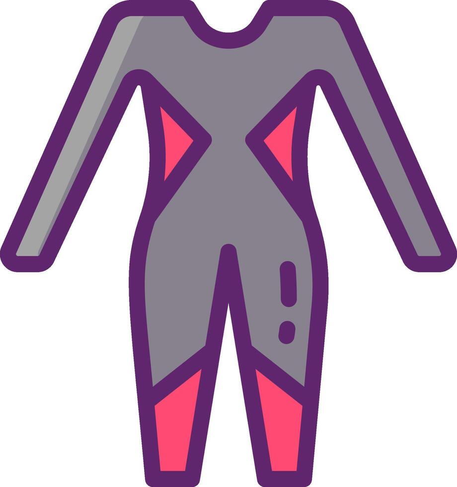 wet suit illustration design vector
