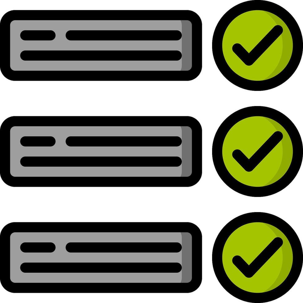 checklist illustration design vector