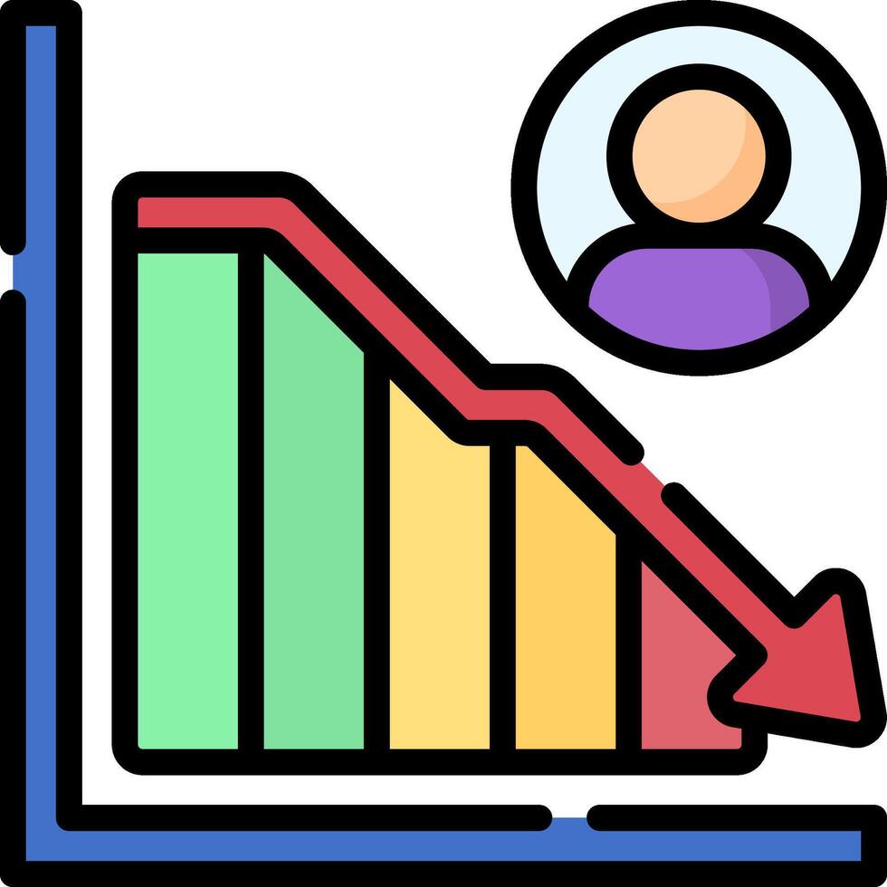 bar chart illustration design vector