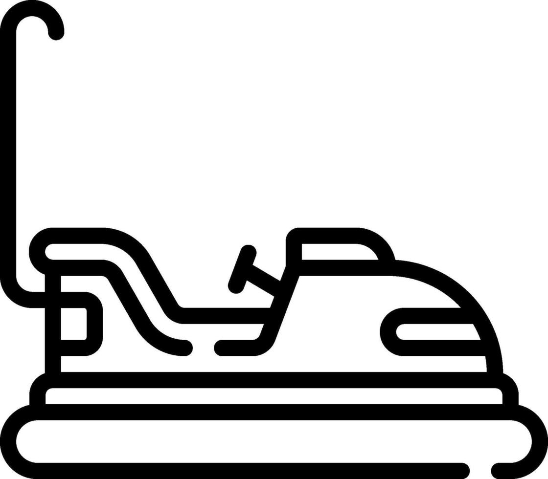 bumper car illustration design vector