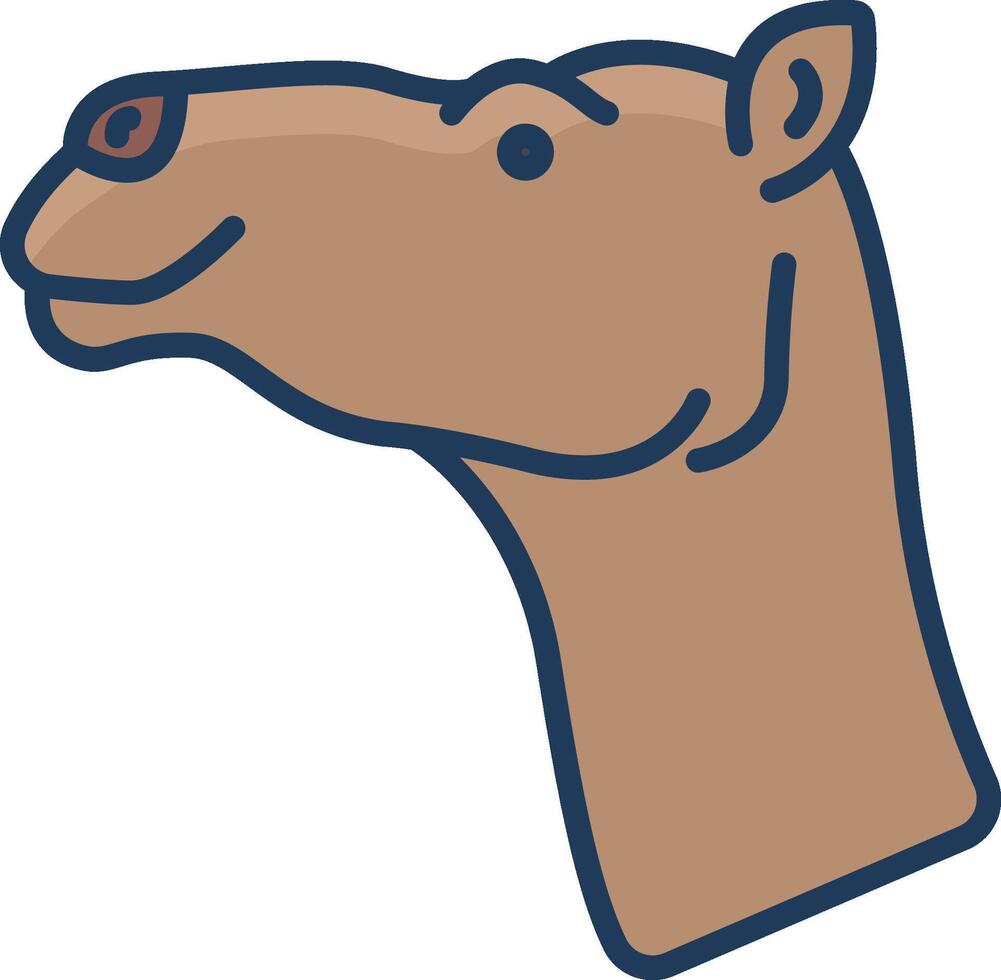 camel illustration design vector