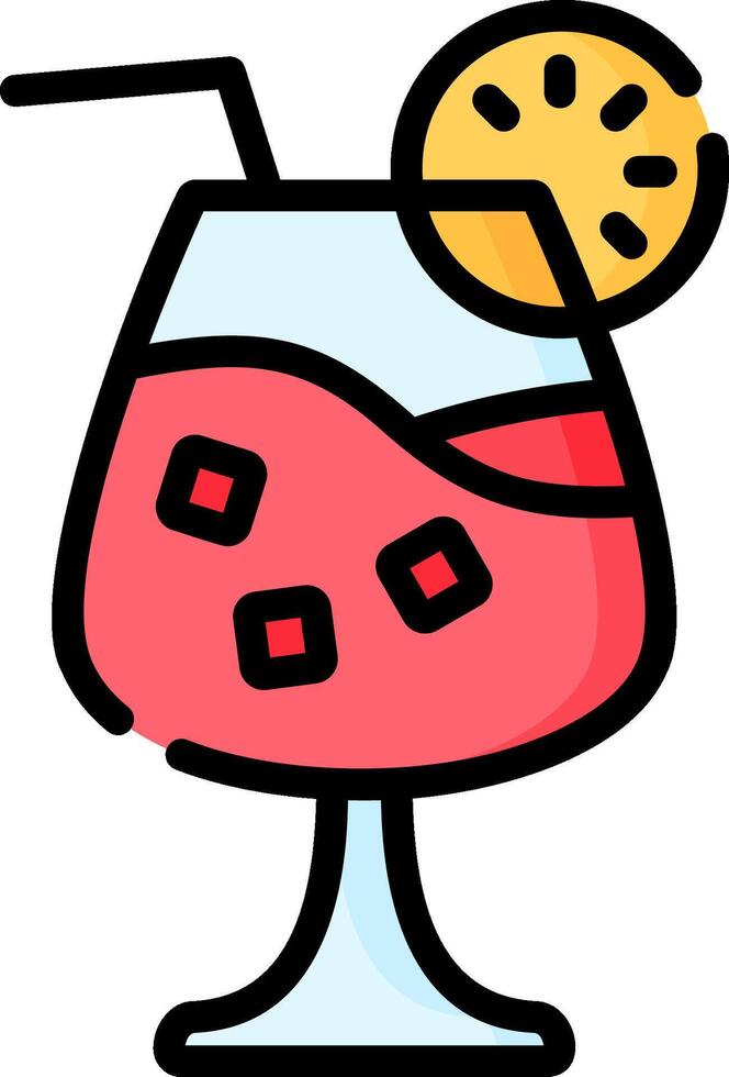 beverage illustration design vector