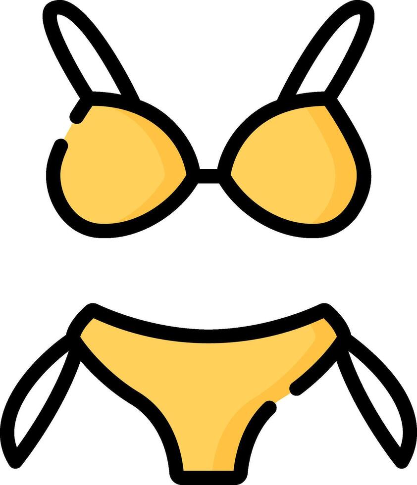 bikini illustration design vector