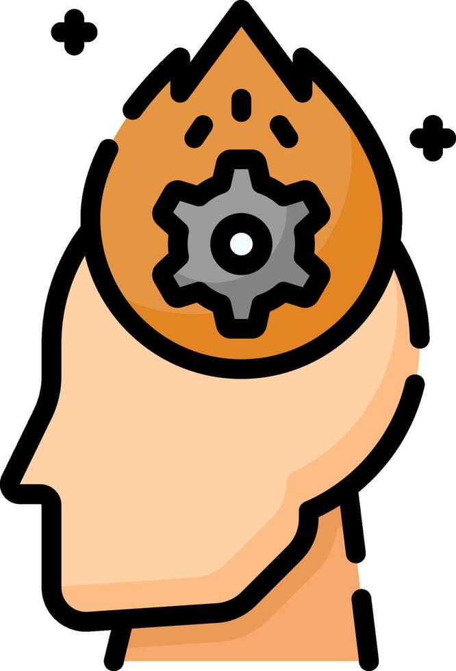 burnout illustration design vector