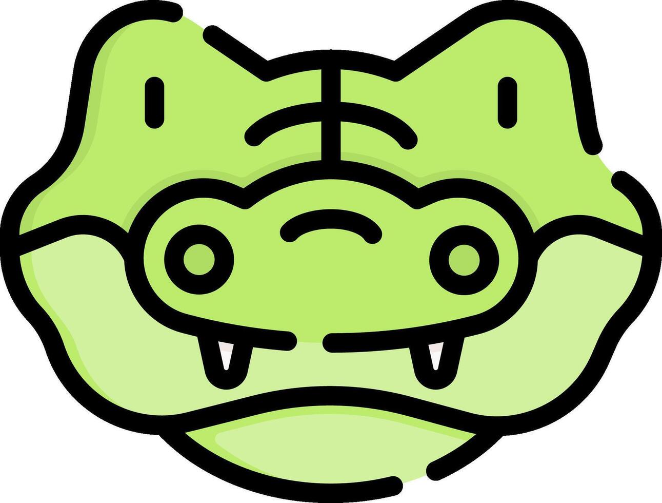 crocodile illustration design vector