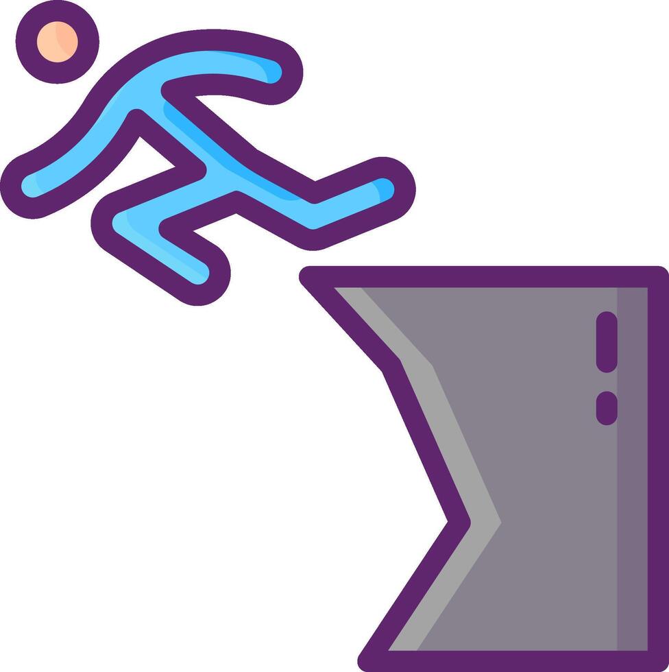 cliff illustration design vector