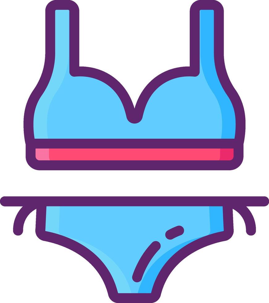 bikini illustration design vector