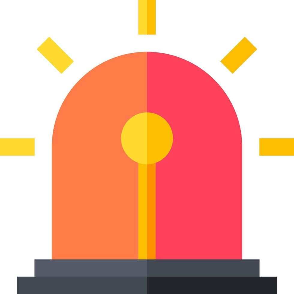 Siren illustration design vector
