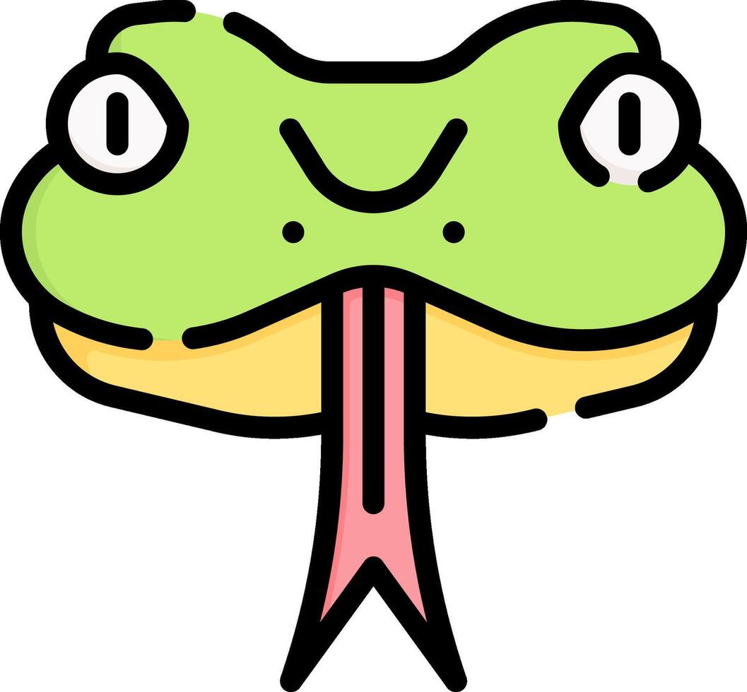 snake illustration design vector