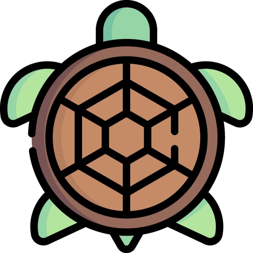 turtle illustration design vector