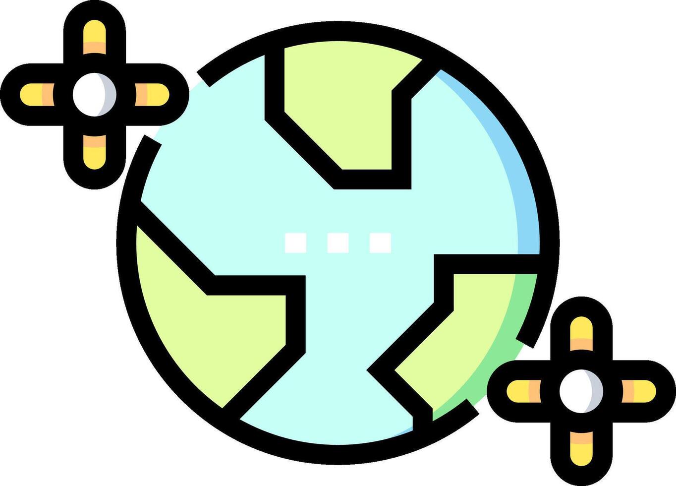 earth illustration design vector
