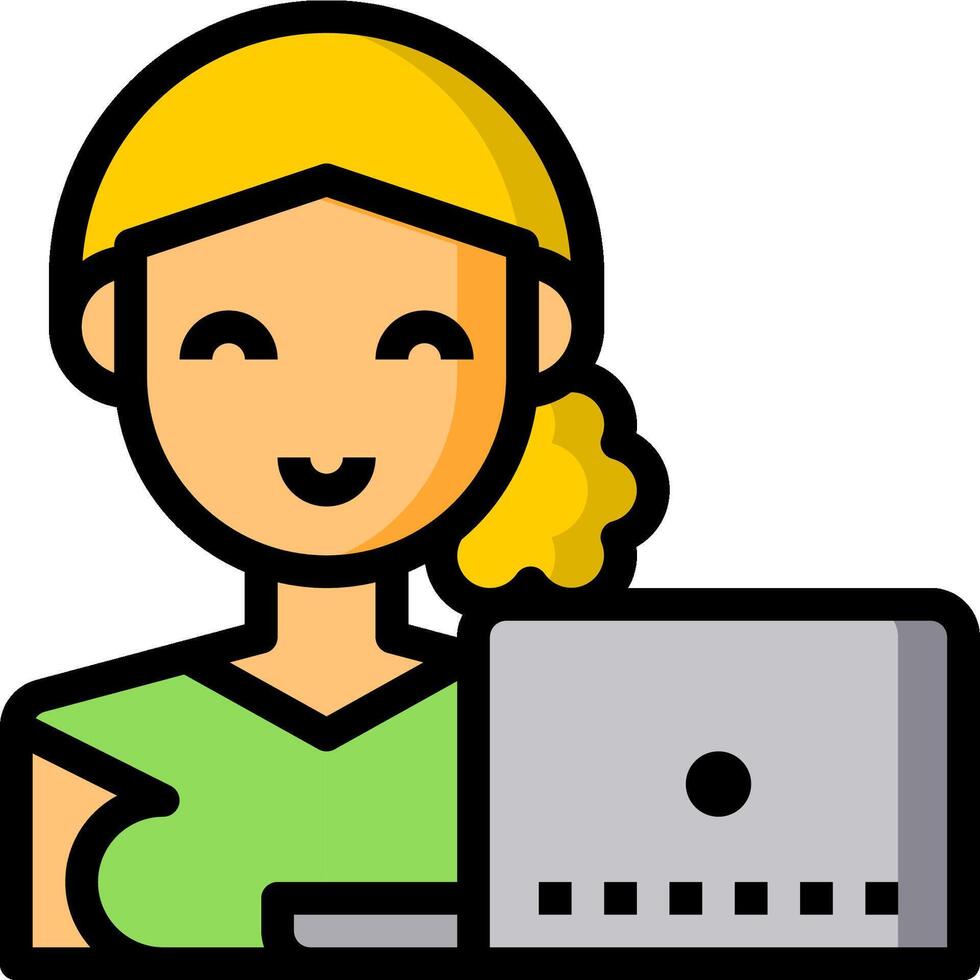 female illustration design vector