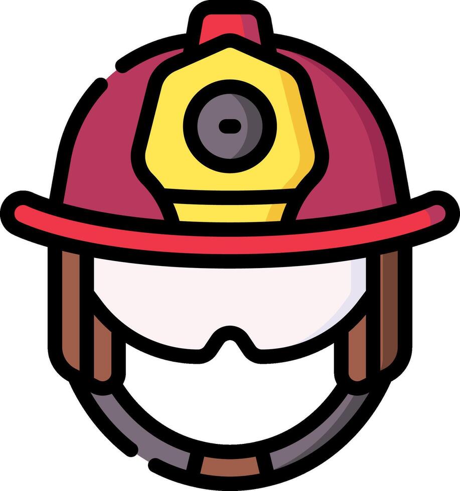 helmet illustration design vector