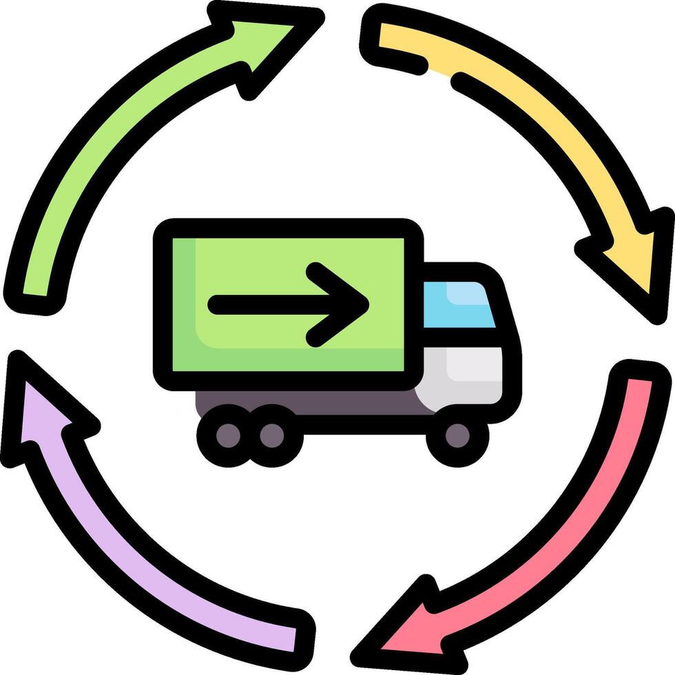 truck illustration design vector