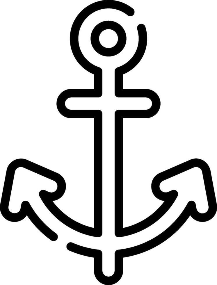 anchor illustration design vector