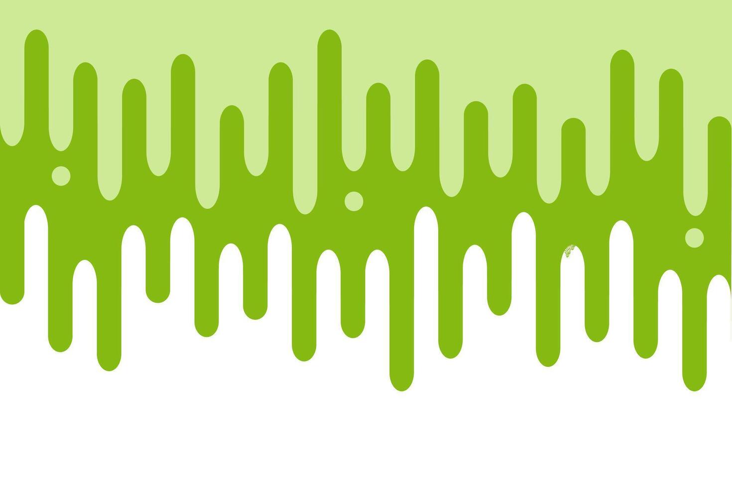 green dripping liquid vector